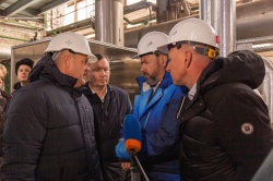 Министр энергетики Подмосковья Александр Самарин посетил﻿ котельную "Восточная"