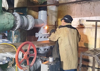 ППР на котельной №1 в Красноармейске