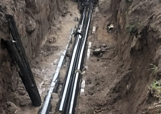 Ремонт трубопровода ГВС в Монино завершен