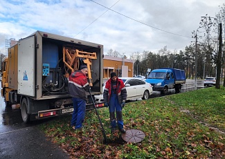 Рейд по очистке канализационных сетей