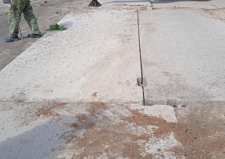 В Монино восстановлено дорожное покрытие