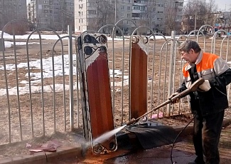 Обслуживание теплообменников на котельной "Космодемьянская"