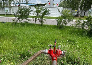 Продолжаются промывки сетей ХВС