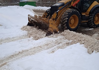 Чистка снега в Протвино
