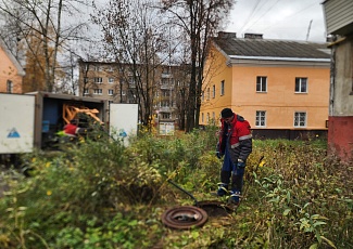 Рейд по очистке канализационных сетей