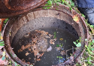 Рейд по очистке канализационных сетей